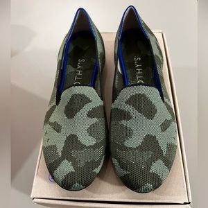 Rothy’s The Loafer in Olive Camo - Size 7.5